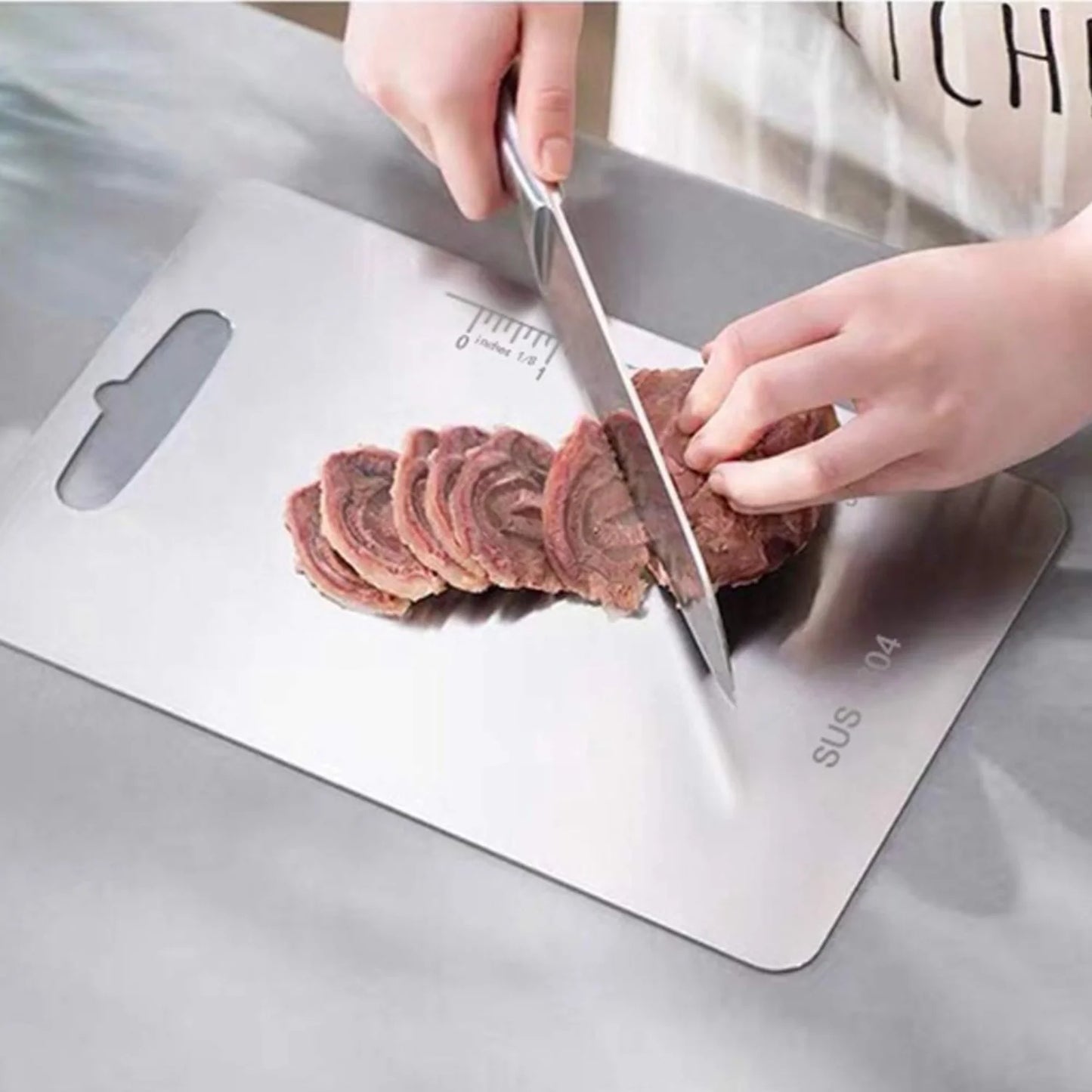 The Steel Cutting Board